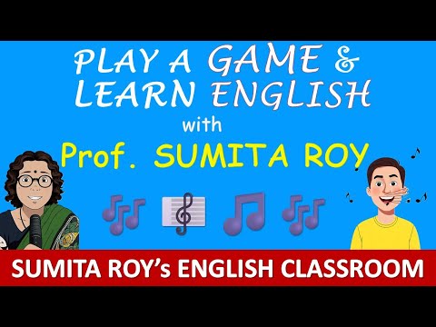 Play a Fun Game & Learn English with Prof. Sumita Roy | English Conversation and Shadowing Practice