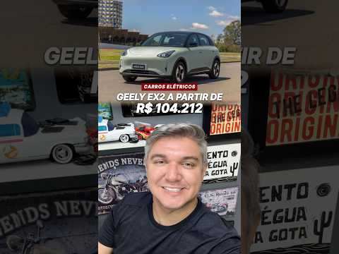 Geely EX2 a partir de R$ 104 mil. Marca chinesa libera venda direta para taxistas, CNPJ e PCD.