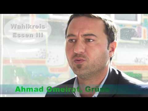 Wahlkreis Essen III: KINDERARMUT, Ahmad Omeirat, Grüne