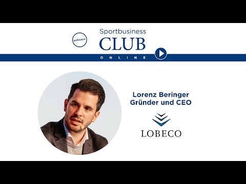 Ausschnitt aus dem SBC-Online-Event mit Lorenz Beringer von Lobeco.
