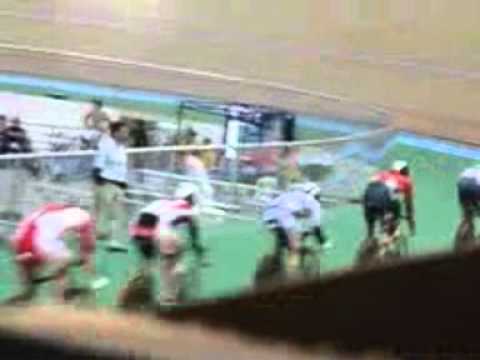 Track Cycling Men's Keirin Finals Cali 2010.mov