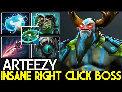 ARTEEZY [Natures Prophet] Right Click Boss Full Physical Build Dota 2