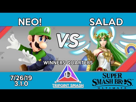 Tripoint Smash 70 - Winners Quarters - NEO!(Luigi) Vs. Salad(Palutena)