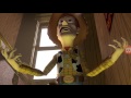 Woody Screaming Burn Toy Story