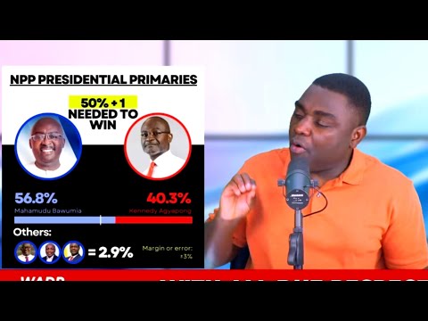 Kevin Taylor predicts Bawumia winning by 56.8% as heavy rigging currently going on in Kumasi