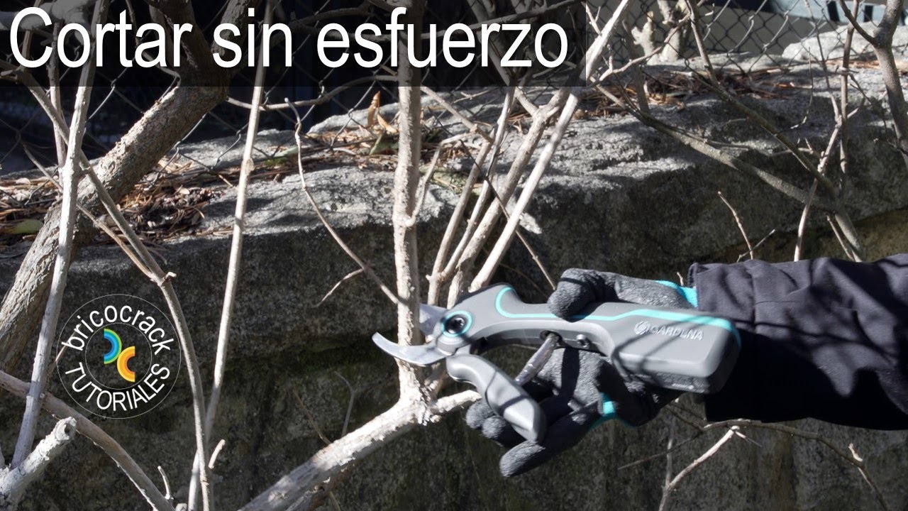 Tijeras de podar con batería (Bricocrack)