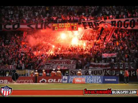 "Preso por el Junior - FRBS" Barra: Frente Rojiblanco Sur &bull; Club: Junior de Barranquilla