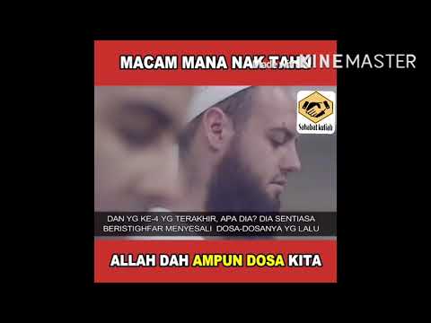 Tanda Dosa Telah Diampunkan | Ustaz Jafri Abu Bakar