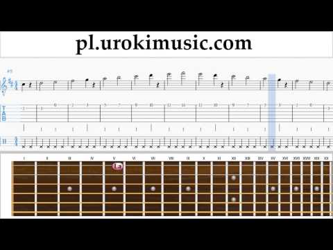 Jak Zagrać Na Gitarze The Chainsmokers & Coldplay - Something Just Like This Tabulatura Lekcje