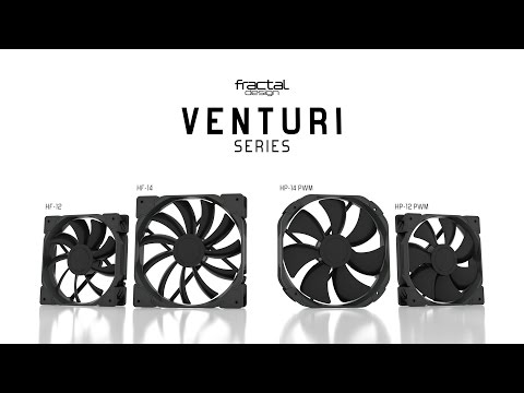 Fractal Design Fraktalų dizainas | 12 aspektas PWM | Juodas | Korpuso ventiliatorius video