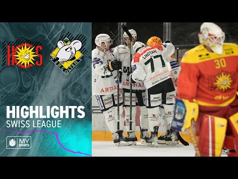 Sierre vs. Olten 2:4 – Highlights Swiss League | Playoff-Viertelfinal, Spiel 2