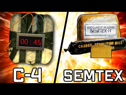 ¿Cómo Funciona el C-4 y el Semtex? 💥