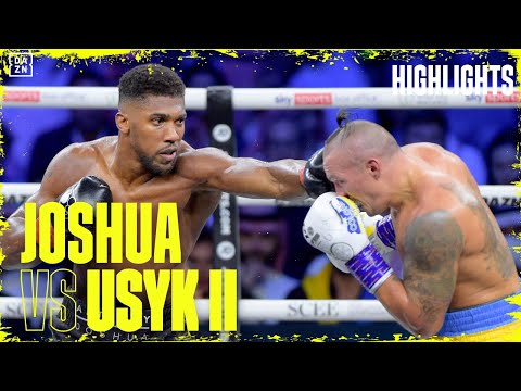 Oleksandr Usyk vs Anthony Joshua 2 | DAZN-Highlights