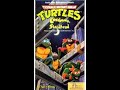 Opening Closing To Teenage Mutant Ninja Turtles Cowabunga Shredhead 1990 VHS