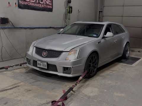 CTSV Wagon Dyno from stock to bolt ons!