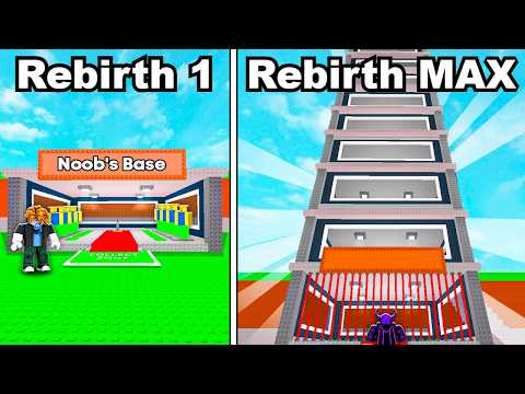 NOOB to MAX REBIRTH SPEEDRUN WITH INFINITE LUCK in Roblox Steal a Brainrot!
