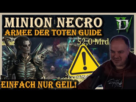 MINION Necro GUIDE 🔥 Spam Army of the Dead CONSTANTLY!!! 🔥 Diablo 4 Build German