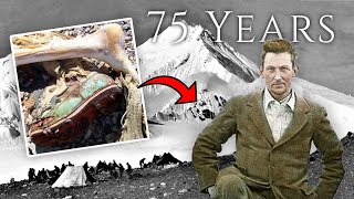 They Found a Man Lost on EVEREST for 75 Years