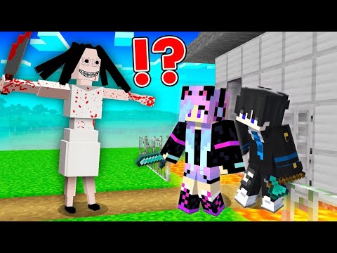 D.R.K limitless - SCARY SERBIAN DANCING LADY vs. Security House in Minecraft