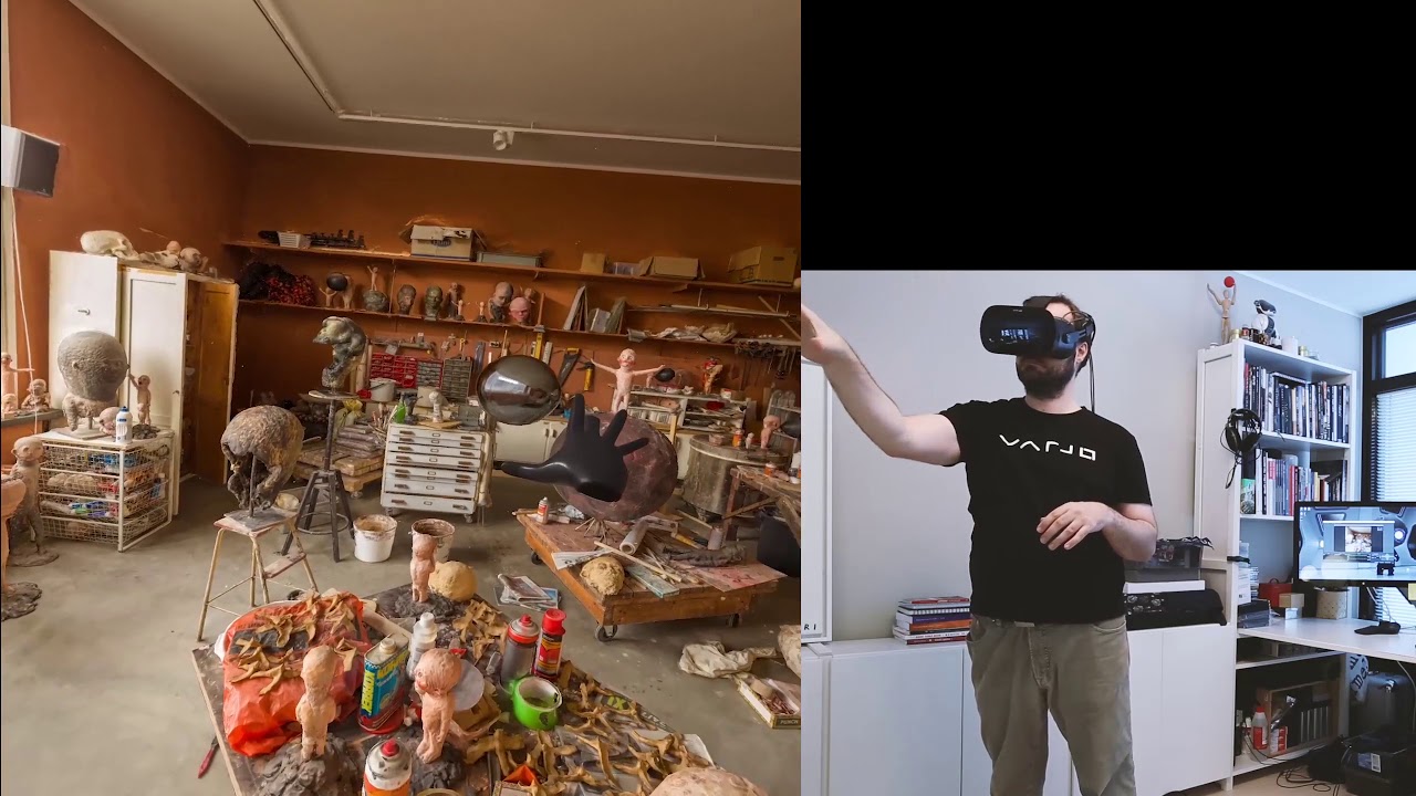 Varjo VR-2 Pro Hand Tracking with Ultraleap