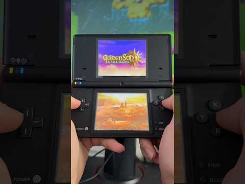 Golden Sun Dark Dawn on the Nintendo DSi