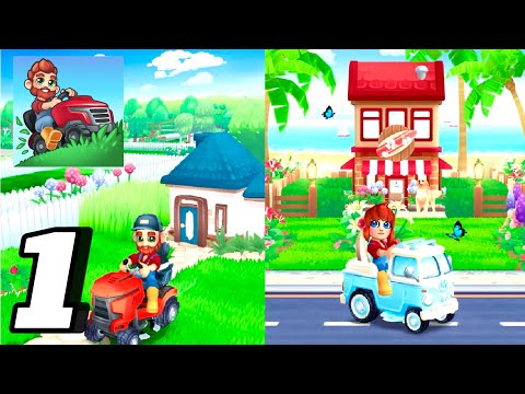 It's Literally Just Mowing New Satisfying Apple Arcade Game First Gameplay Walkthrough Part 1 - YouTube