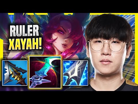 RULER DESTROYING WITH XAYAH! - GEN Ruler Plays Xayah ADC vs Aphelios! | Season 2022