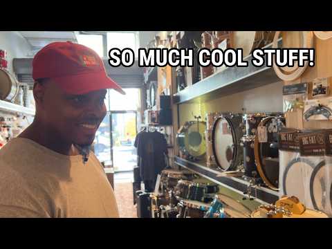 Inside the Coolest Vintage Drum Shop in NYC!