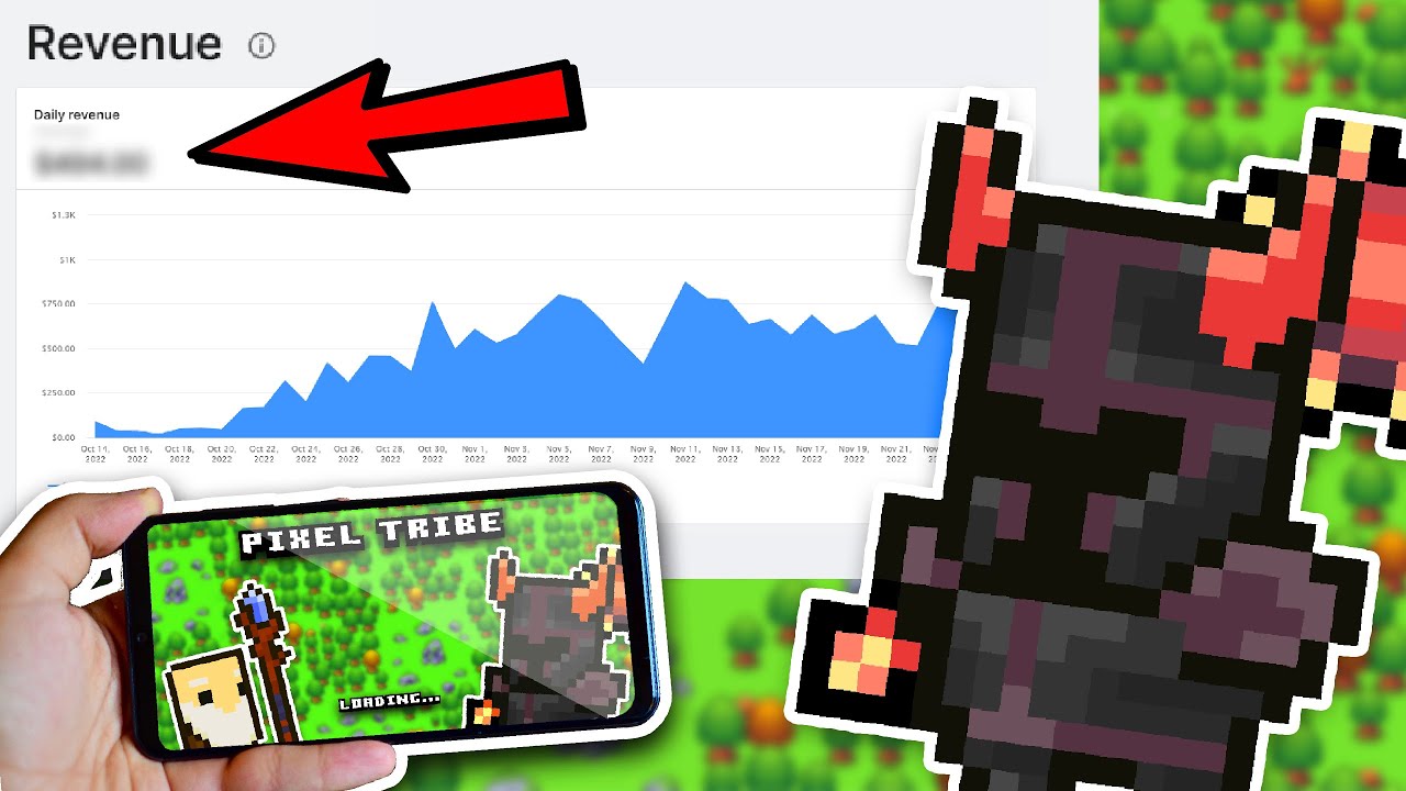 How Much Money my Mobile Game Made (After 1 month)