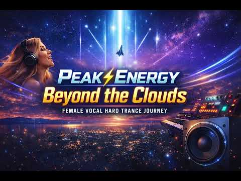 Peak Energy ⚡ Beyond the Clouds | Female Vocal Hard Trance Journey