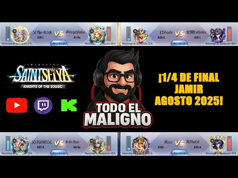 ⚔️ Jamir Agosto – 1/4 de Final con Todo El Maligno | SSA KOTZ