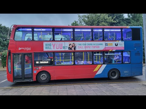 GNE 52 to Gateshead - Go North East 6227 - LX60 DXO