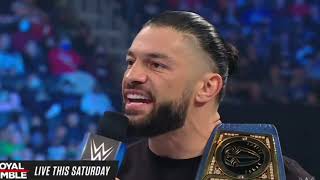 SmackDown results, Jan. 28, 2022: Rollins gets inside Reigns’ head one day before Royal Rumble