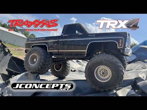 Traxxas TRX-4 High Trail Edition + JConcepts Ranger 2.2 Tires = Classic Monster Truck Vibes