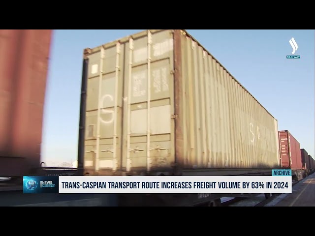 Trans-Caspian Transport Route increases freight volume by 63% in 2024