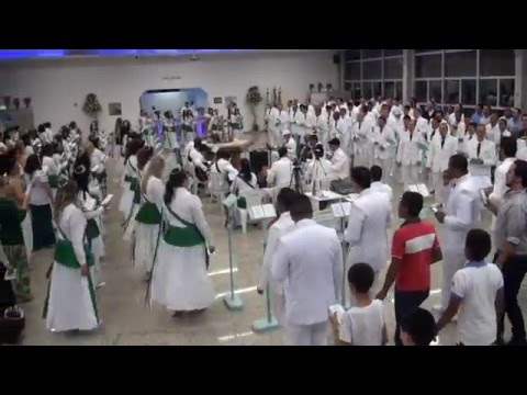 Bailado Virgem da Conceição 2015 Ceu Sagrado Hino 69 Passarinho Mestre Irineu