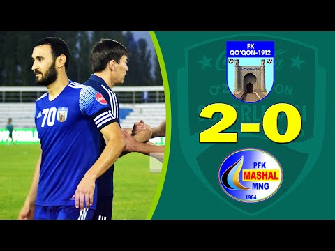 Qo'qon 2-0 Mash'al gollar va xavfli vaziyatlar Superliga 7-tur