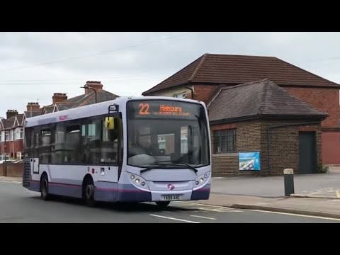 Back in Service | 44916 First Solent ADL E200 Dart Passing Court Lane