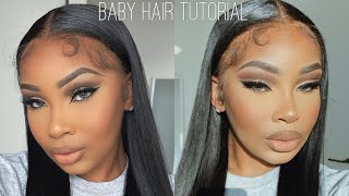 Curly Baby Hair Tutorial + HD Lace Wig Reinstall | HIGHLY REQUESTED! | AALIYAHJAY