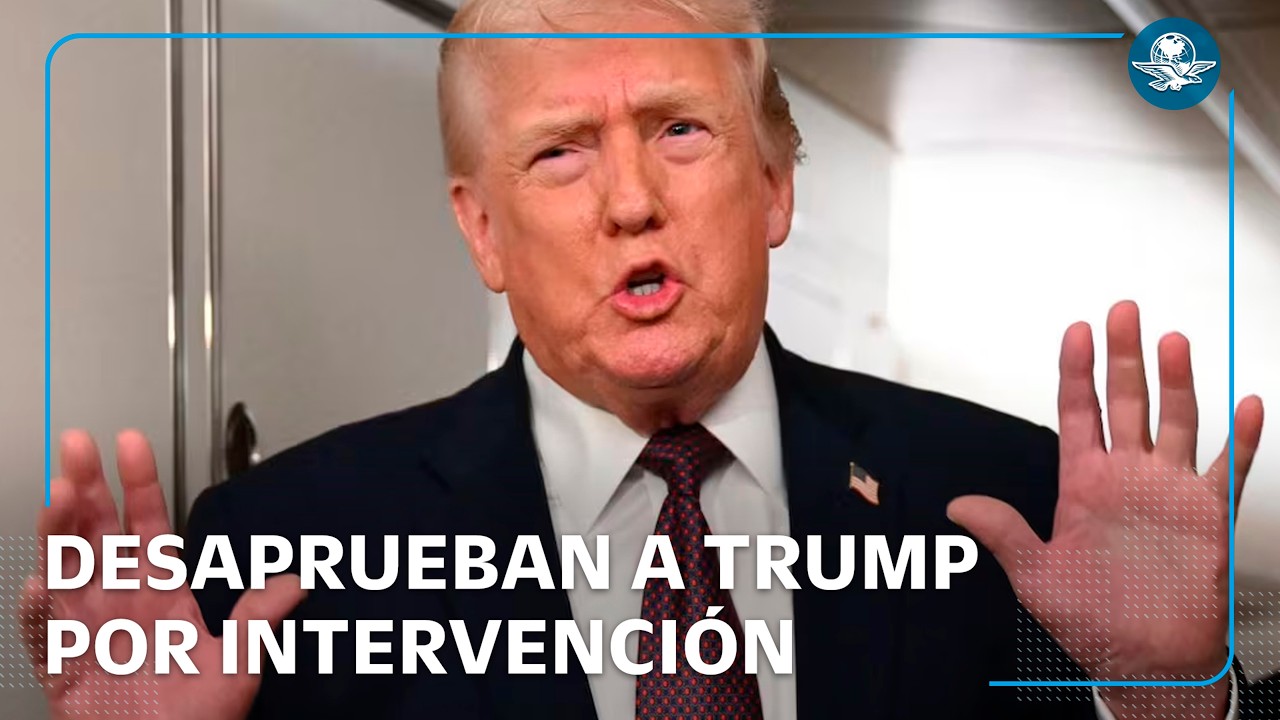 Mayoría en EU rechaza política exterior de Trump tras captura de Maduro