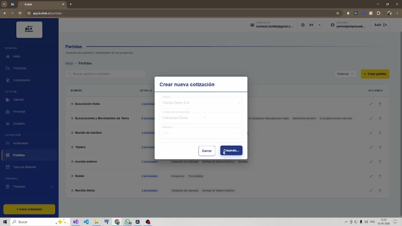 Ver: Cotización en Menos de 10 Minutos