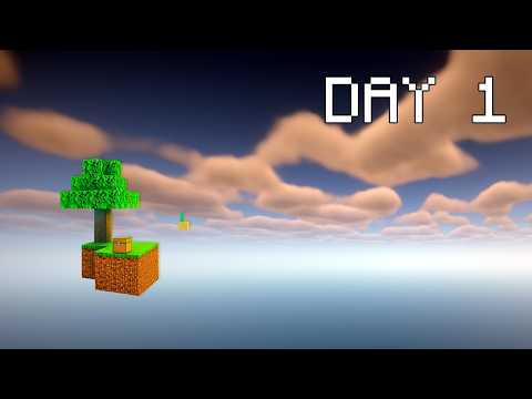 Skyblock 2.1 Challenge Uncut | Day 1: The Grind Begins
