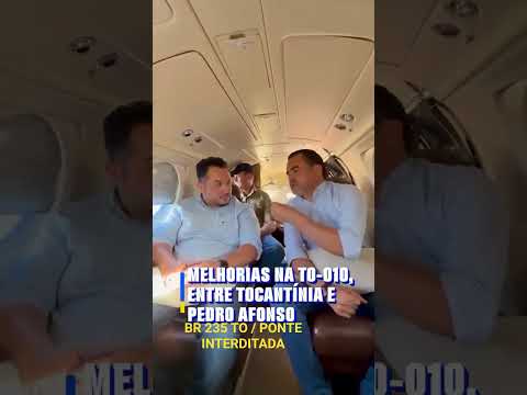 BR 235 T0 PONTE INTERDITADA .SITUAÇÃO DELICADA  NA BR 235 PEDRO AFONSO .TO