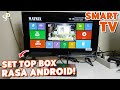 Set Top Box TV Digital Menjadi Smart TV Android Upgrade STB Matrix Apple Merah HD V2 7 2 Terbaru