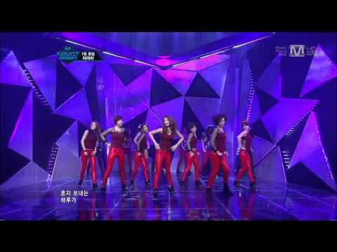 120112 Mnet M!Countdown - T-ARA - Lovey-Dovey