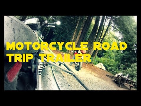 motorcycle road trip trailer