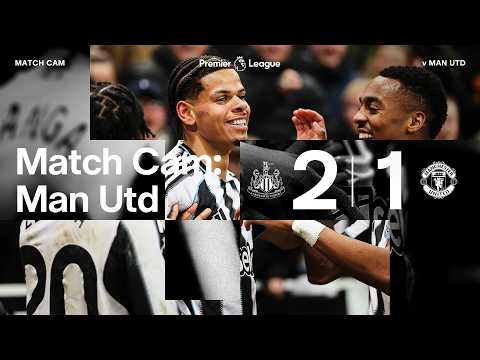 LATE DRAMA! Match Cam 🎥 Newcastle United 2 Manchester United 1