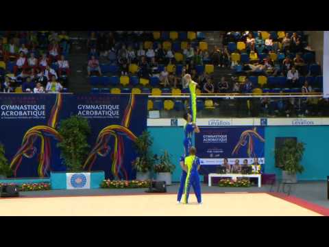 GREAT BRITAIN, Men's Groups - Dynamic Qualifications  -- 2014 Acrobatic Worlds, Levallois (FRA)