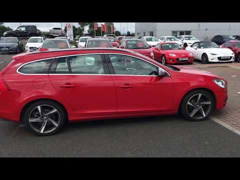 Used Volvo V60 D2 [115] R DESIGN 5dr Red 2012 Estate