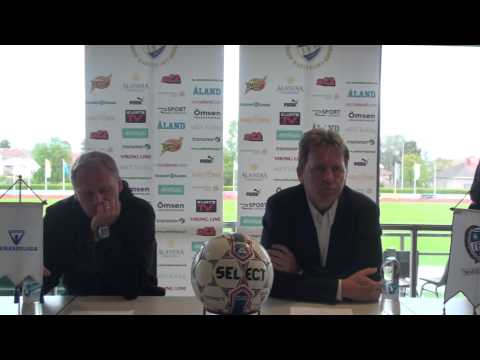 Presskonferens IFK-FC Lahti 26 05 2014